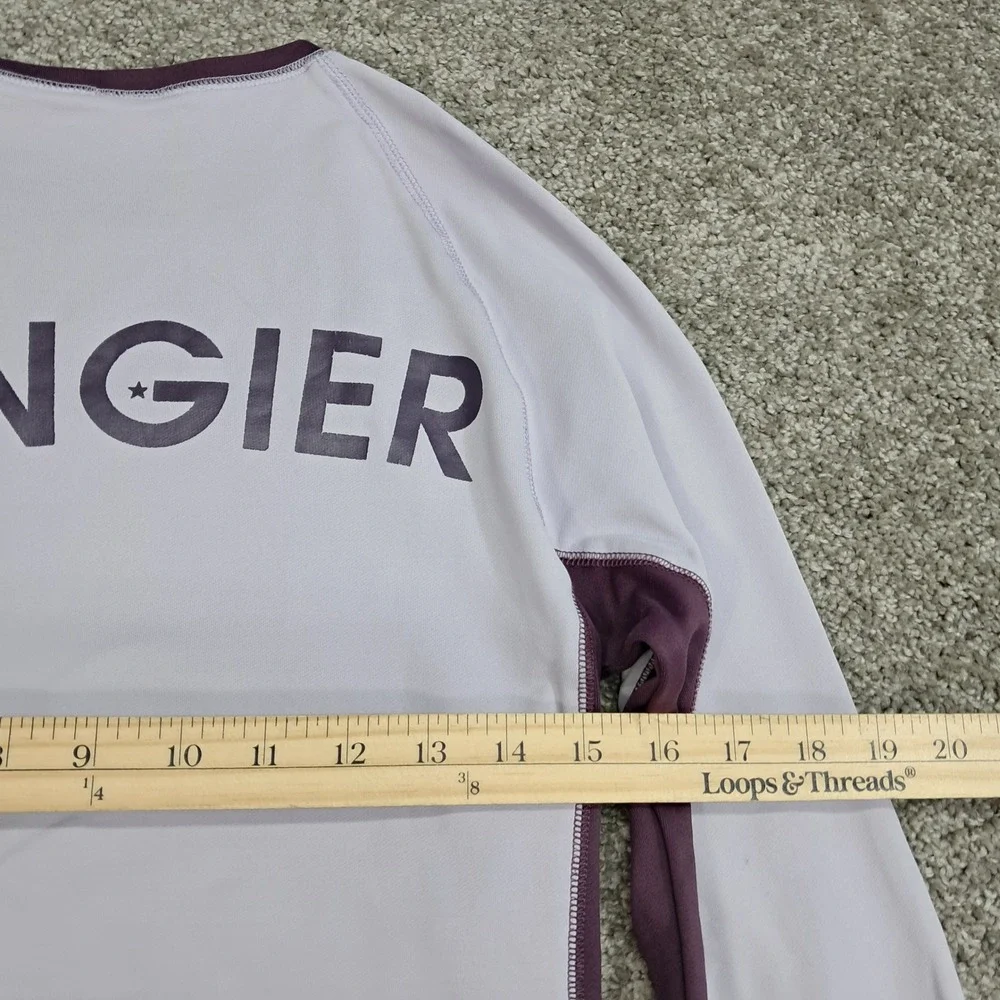 Burton Morocco Tangier Rash Guard Long Shirt Sleeve Purple Lavender Size S